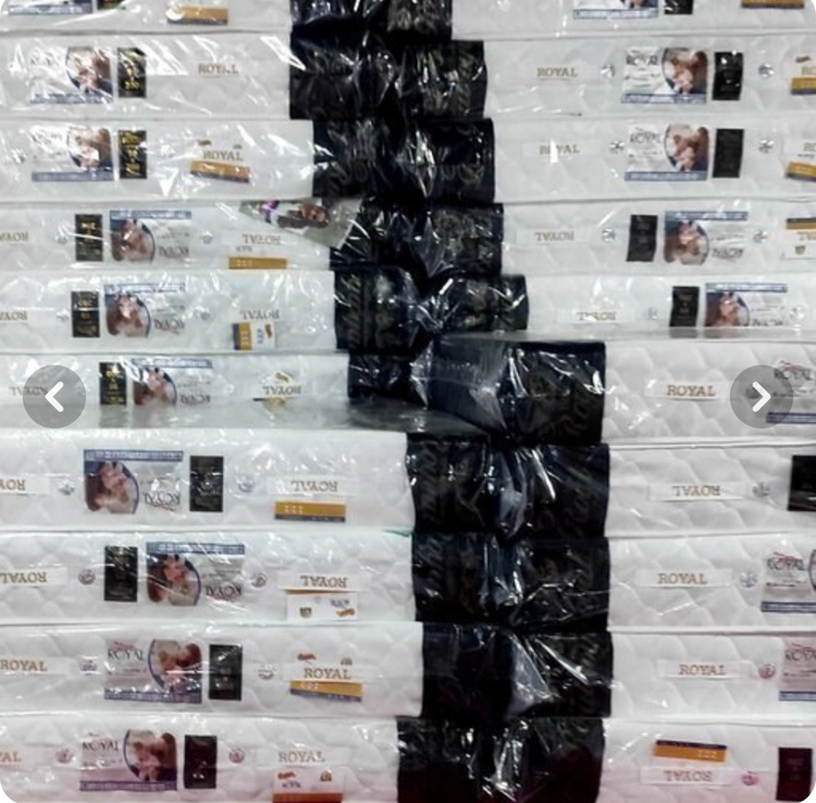 تشک رویال در مدل های مختلف سایز 120x200